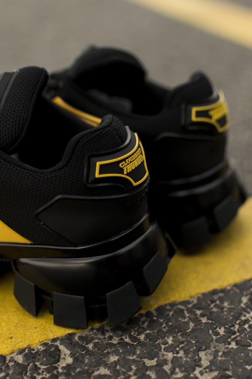 Prada CloudBust Yellow Black 1