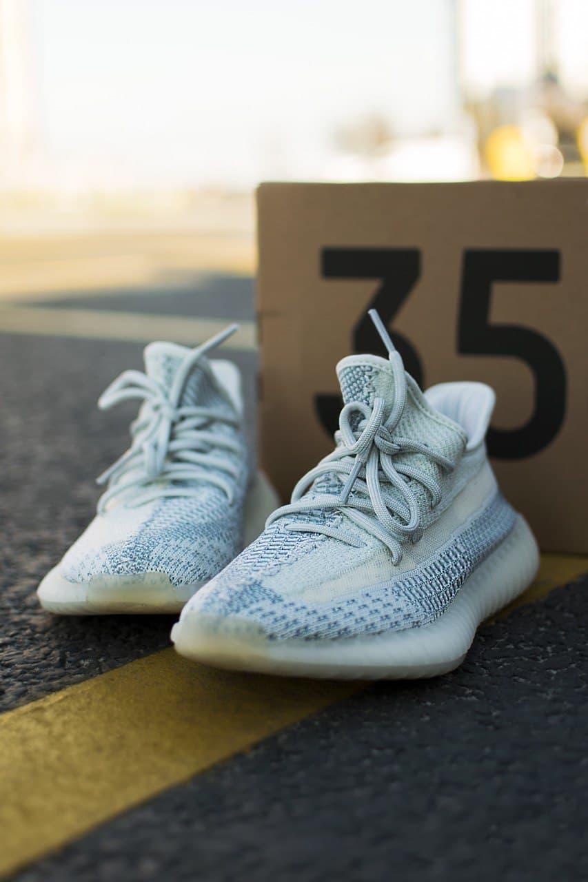 Adidas Yeezy 350 V2 Cloud White 1