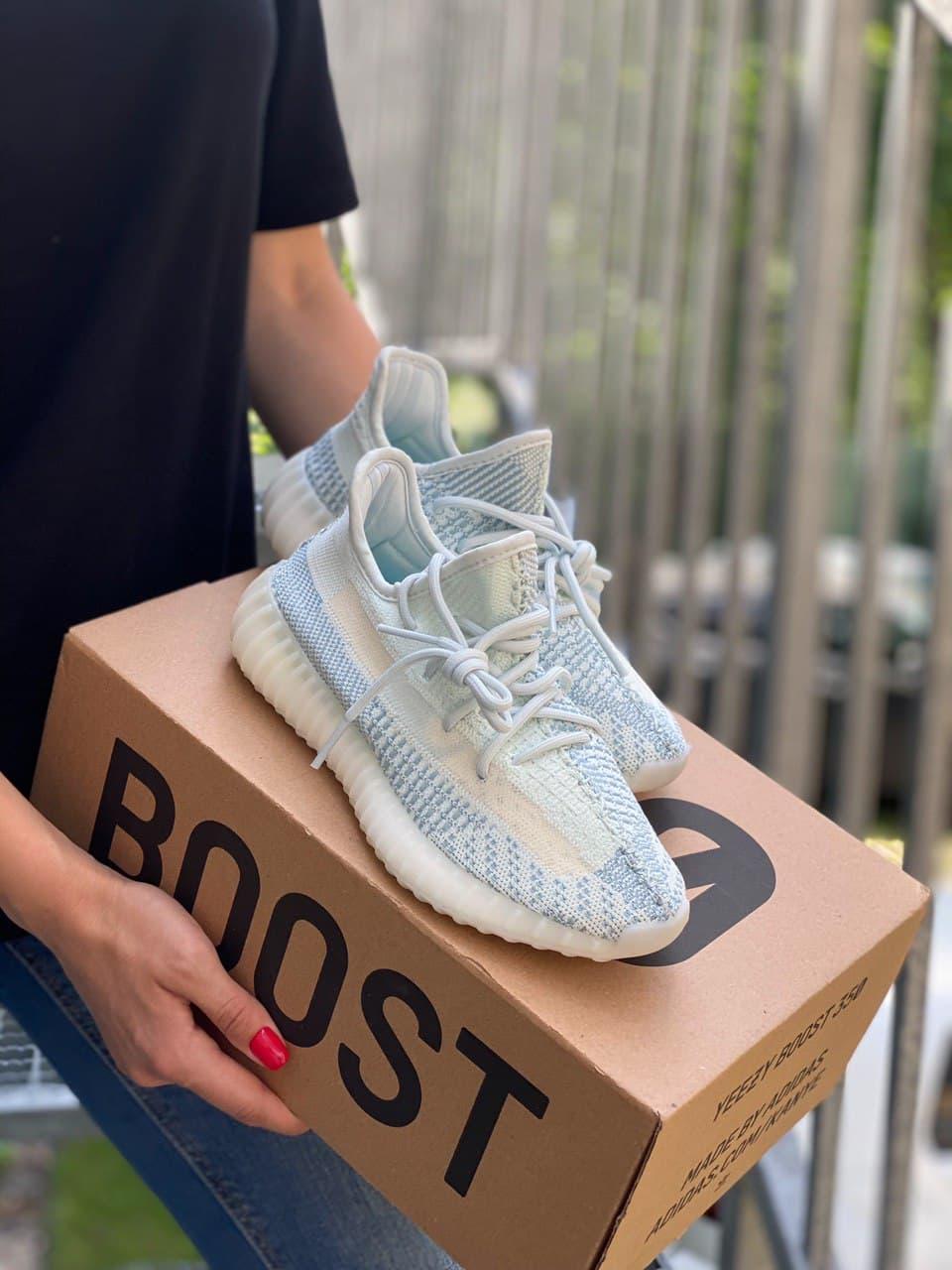 Adidas Yeezy 350 V2 Cloud White 1