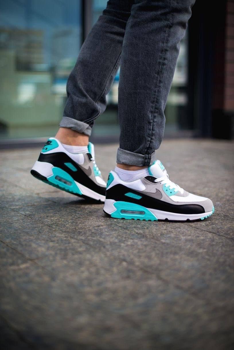 Nike Air Max 90 Grey Green Black