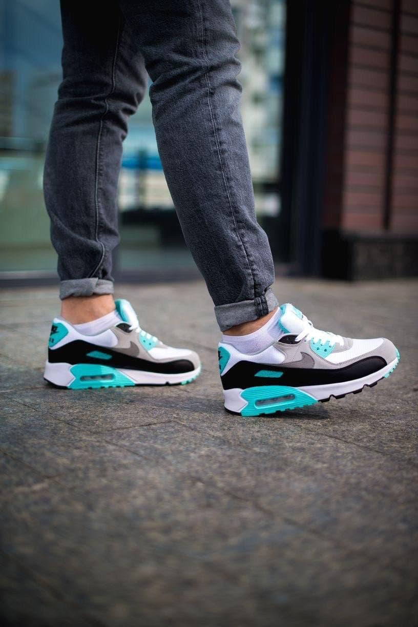 Nike Air Max 90 Grey Green Black