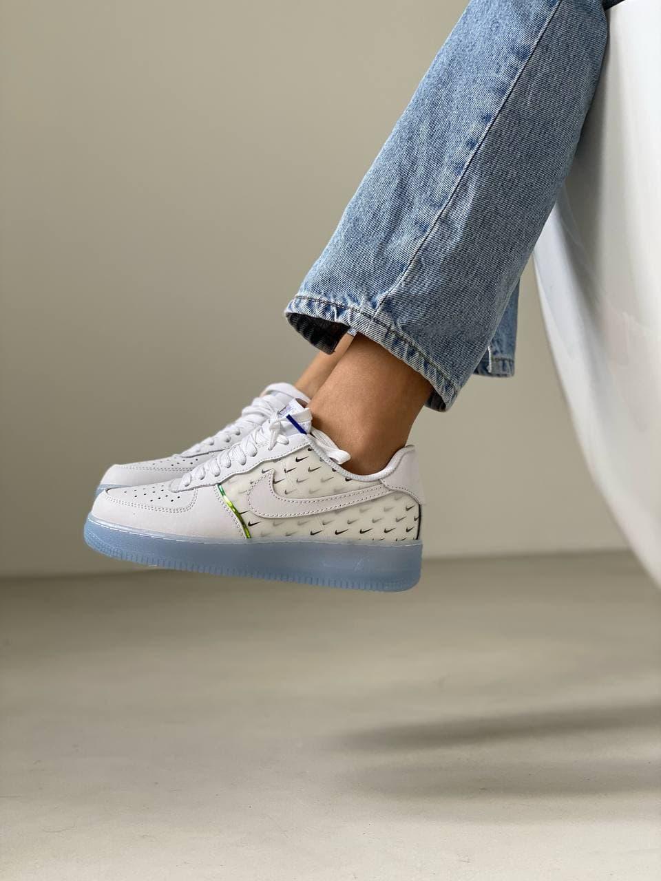 Nike Air Force 1 White Blue More NIKE