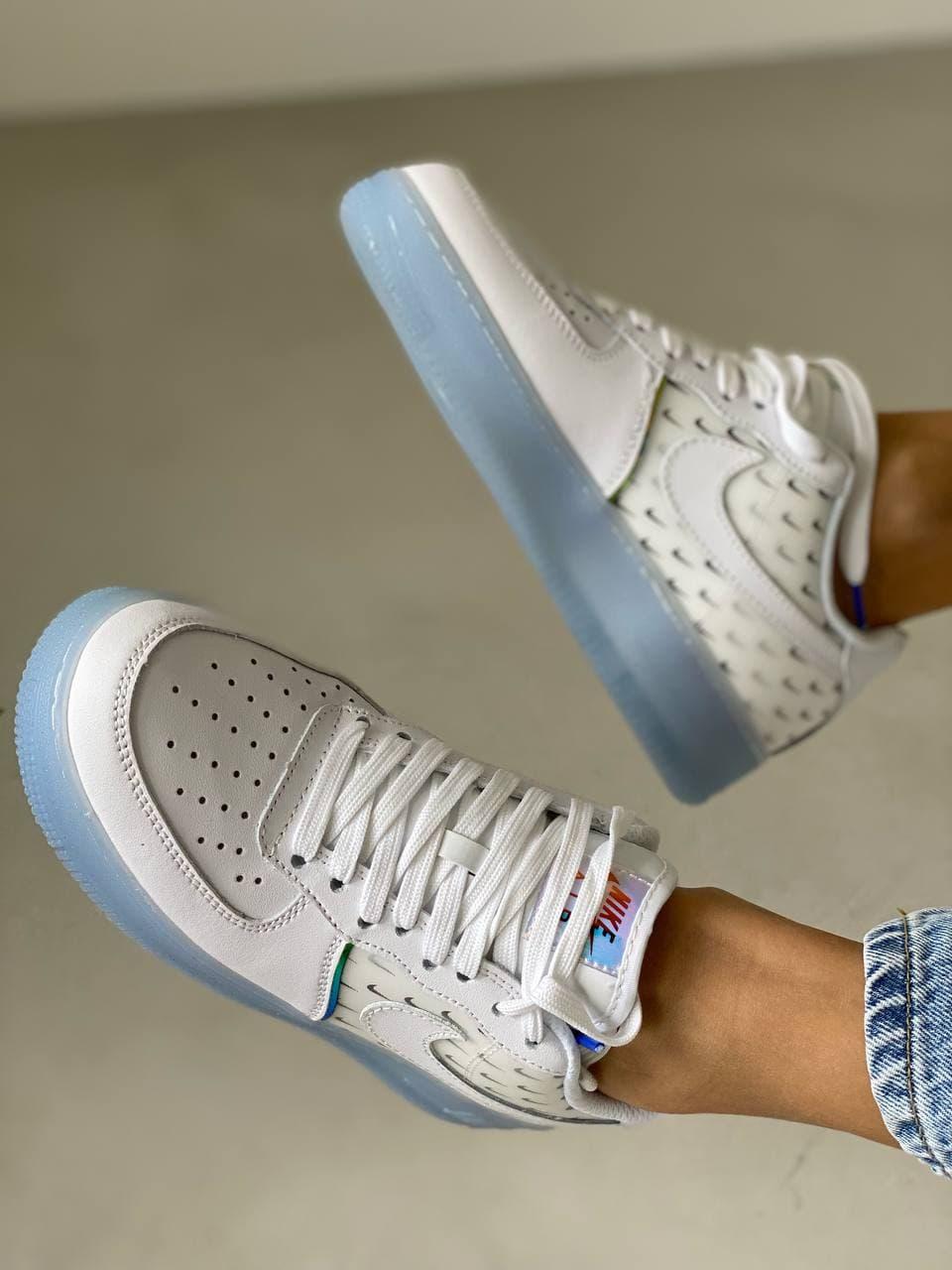 Nike Air Force 1 White Blue More NIKE