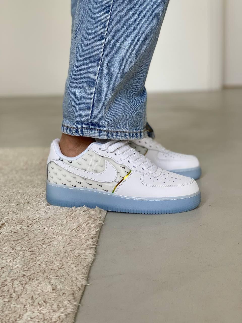 Nike Air Force 1 White Blue More NIKE