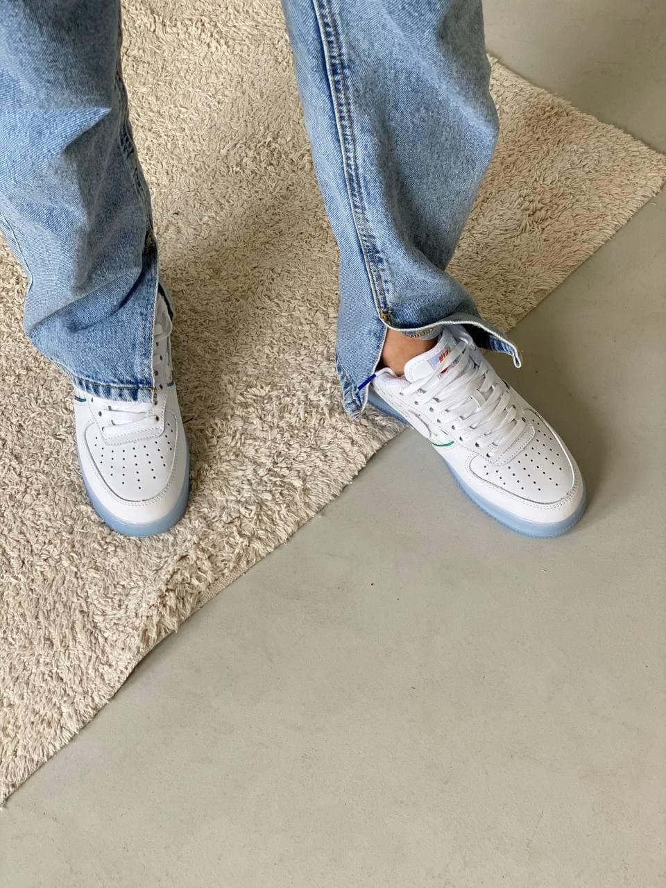 Nike Air Force 1 White Blue More NIKE