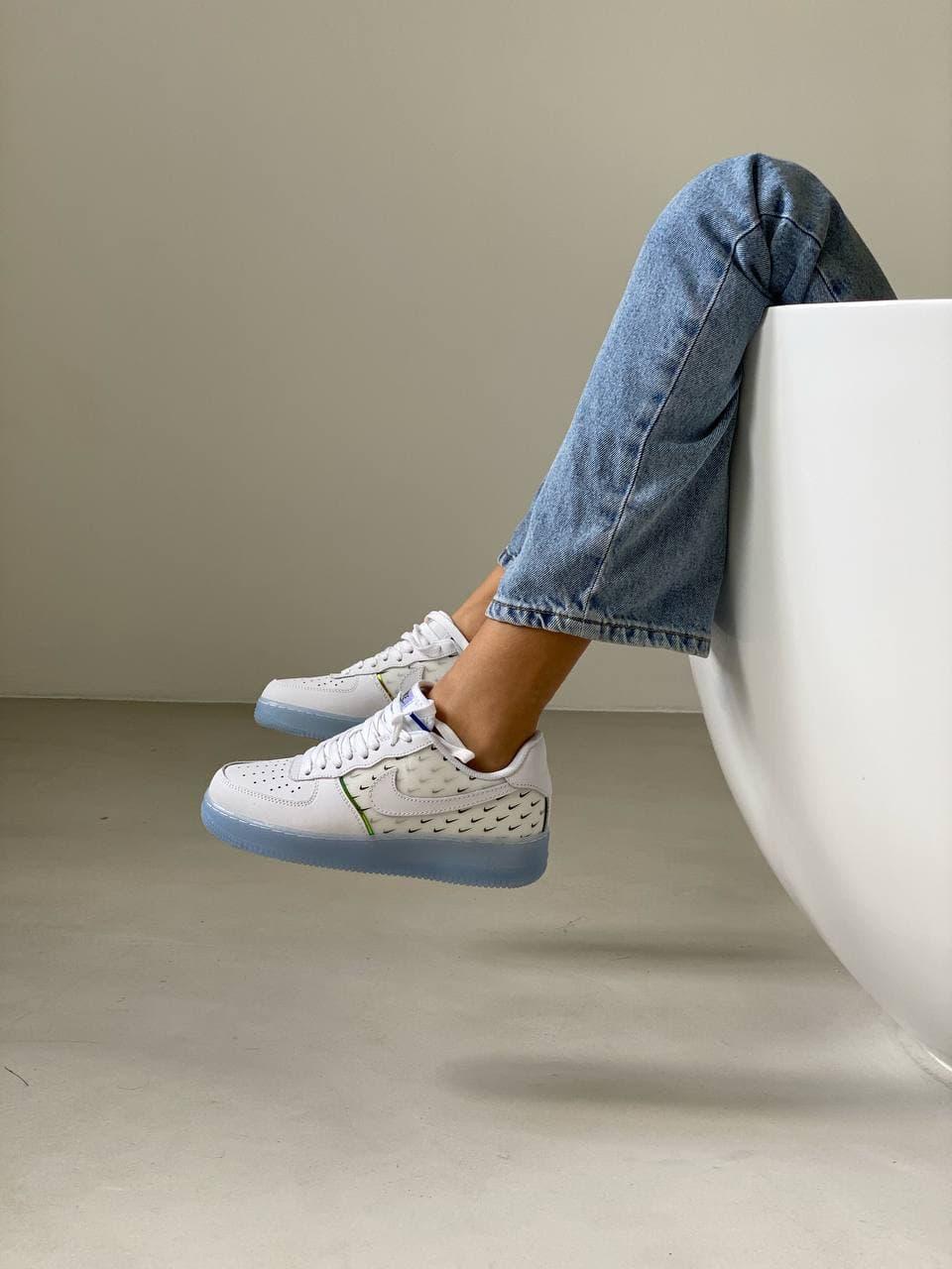 Nike Air Force 1 White Blue More NIKE