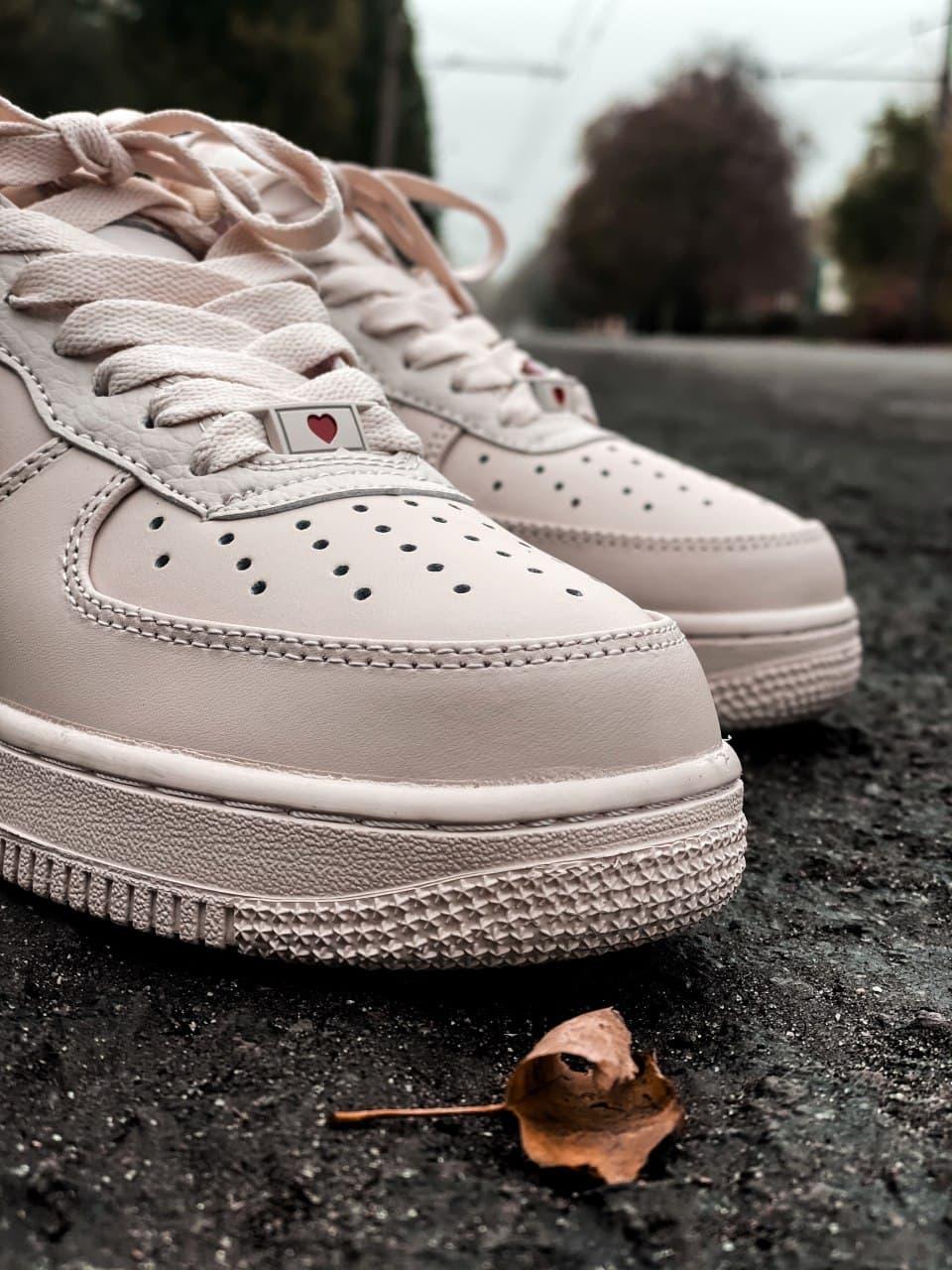 Nike Air Force 1 Beige Love