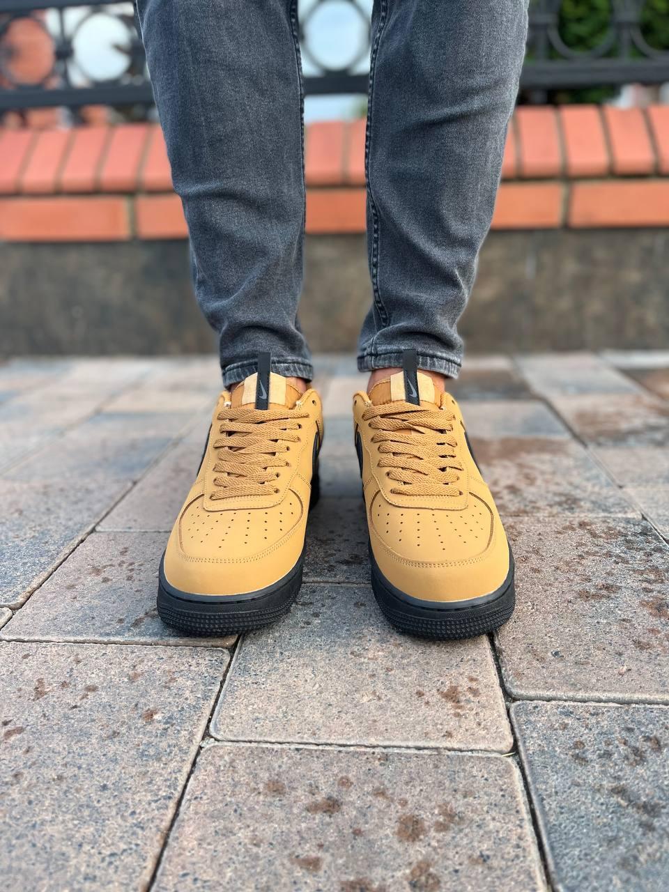 Nike Air Force 1 '07 Wheat Black-Midnight Navy