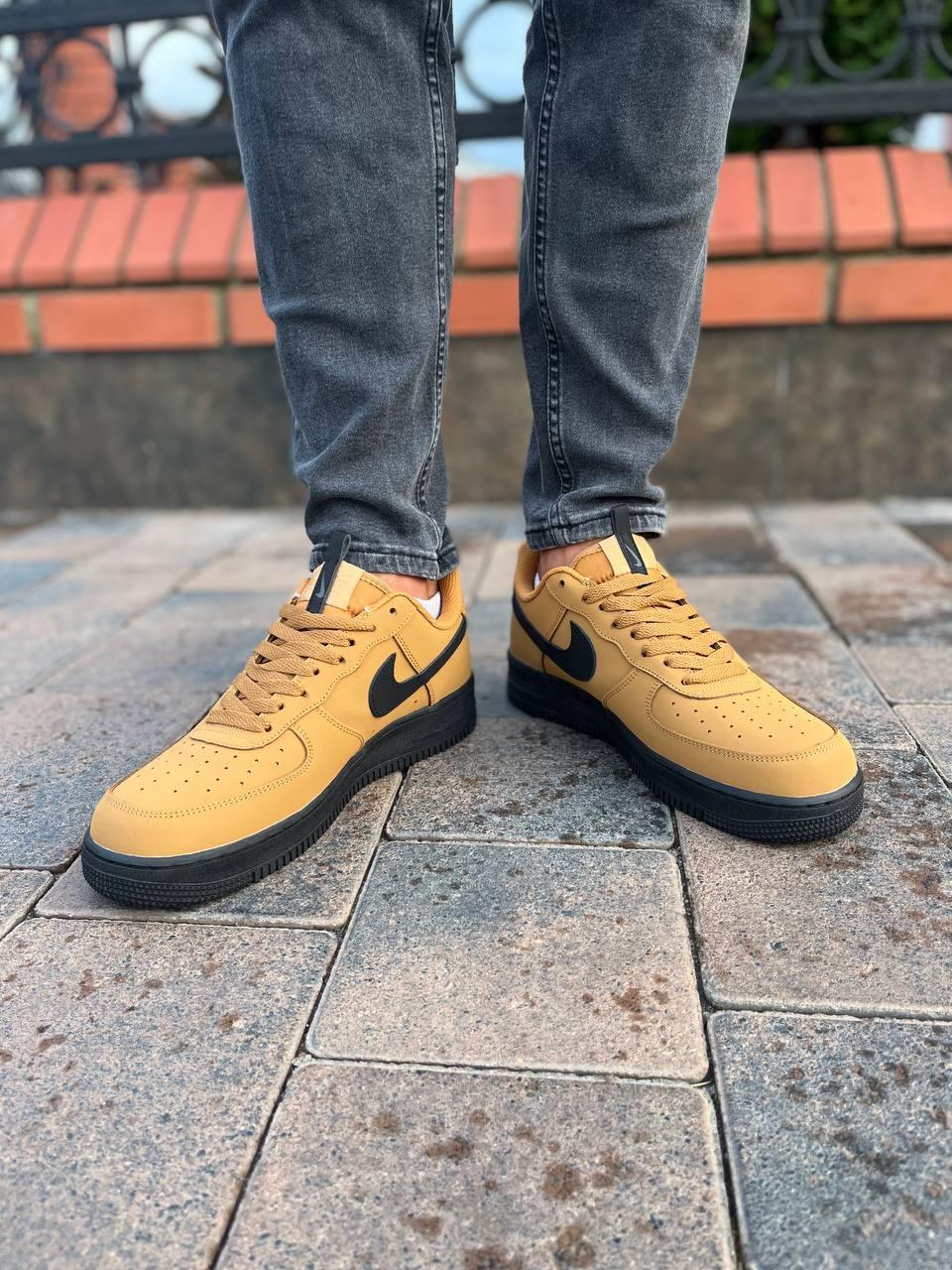 Nike Air Force 1 '07 Wheat Black-Midnight Navy