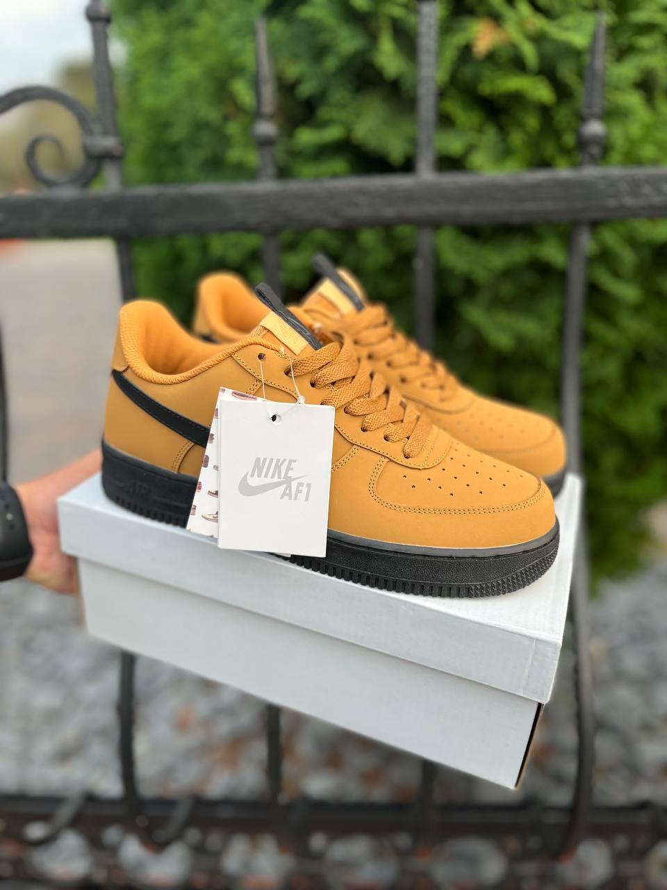 Nike Air Force 1 '07 Wheat Black-Midnight Navy