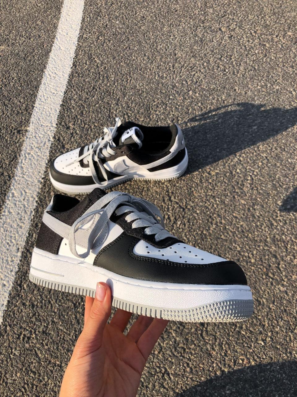Nike Air Force 1 Low Grey White Black