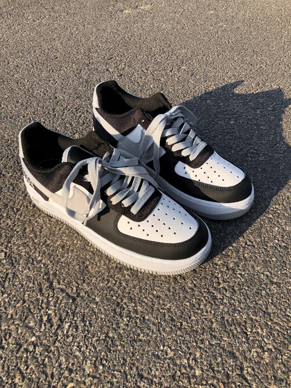 Nike Air Force 1 Low Grey White Black
