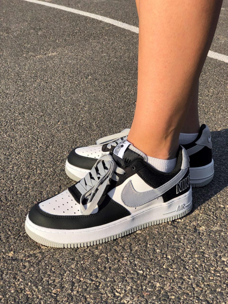 Nike Air Force 1 Low Grey White Black