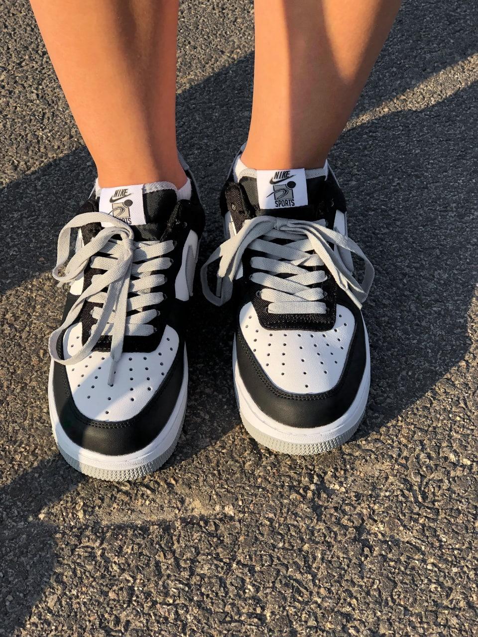Nike Air Force 1 Low Grey White Black