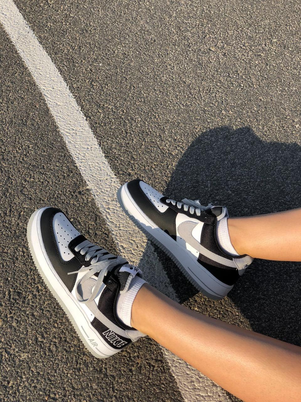 Nike Air Force 1 Low Grey White Black