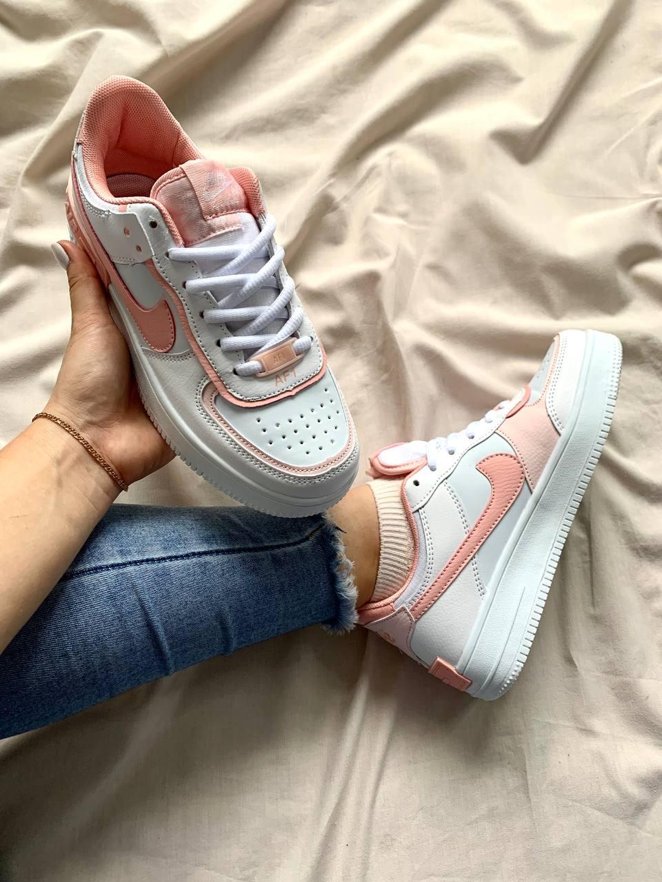 Nike Air Force 1 SHADOW White Khaki Green
