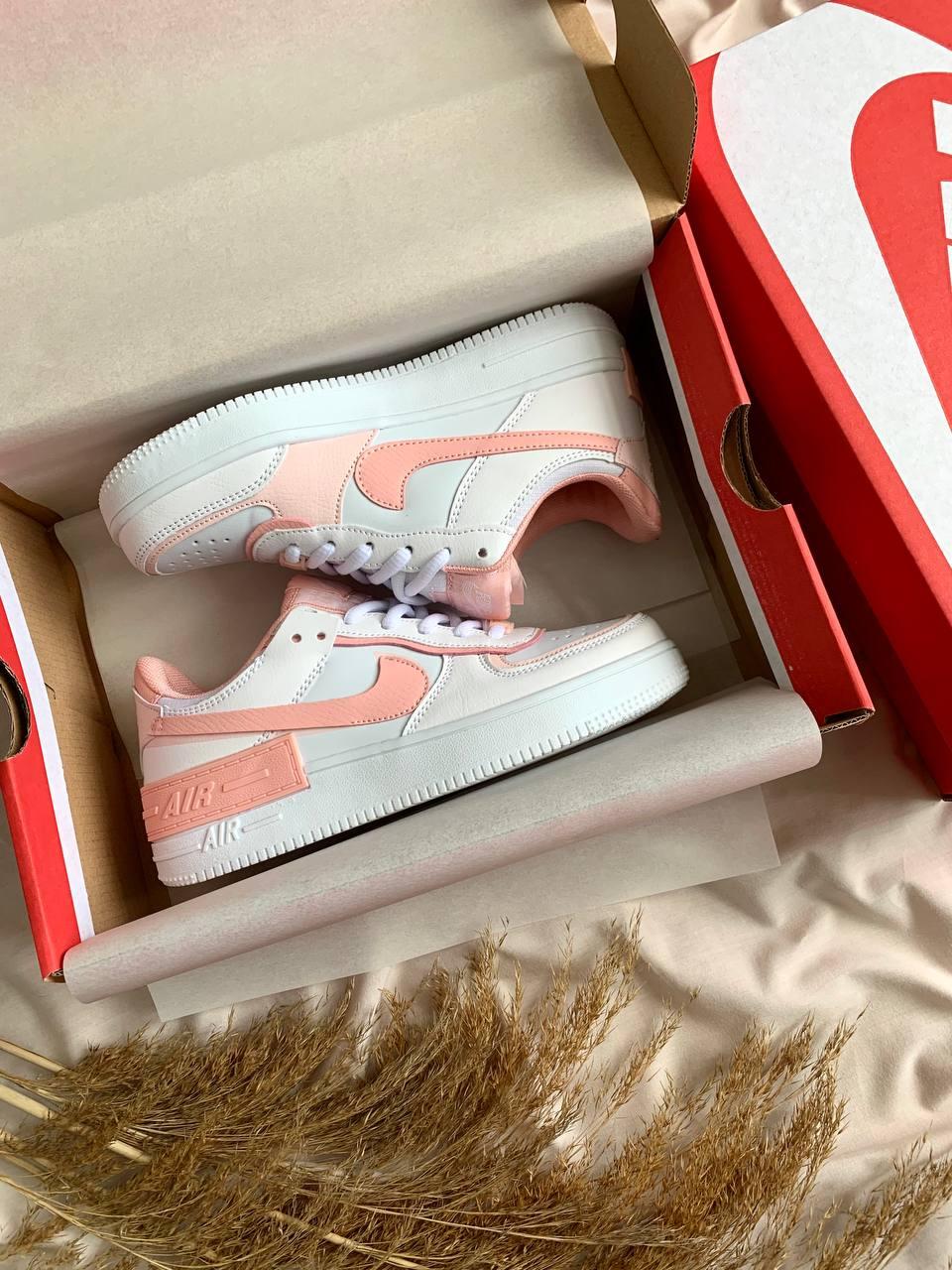 Nike Air Force 1 SHADOW White Khaki Green