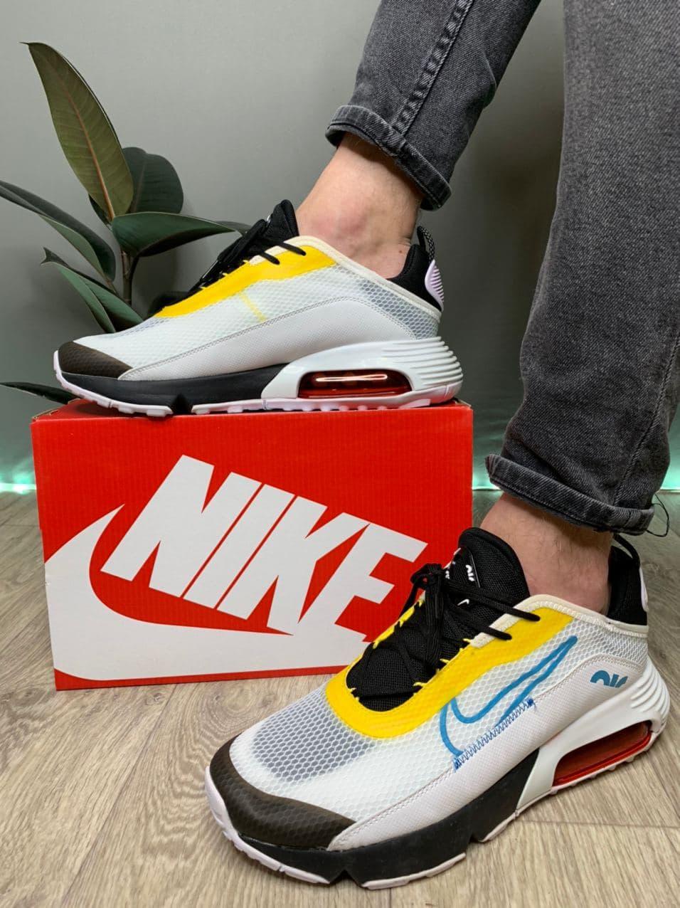 Nike Air Max 2090 White Blue Yellow