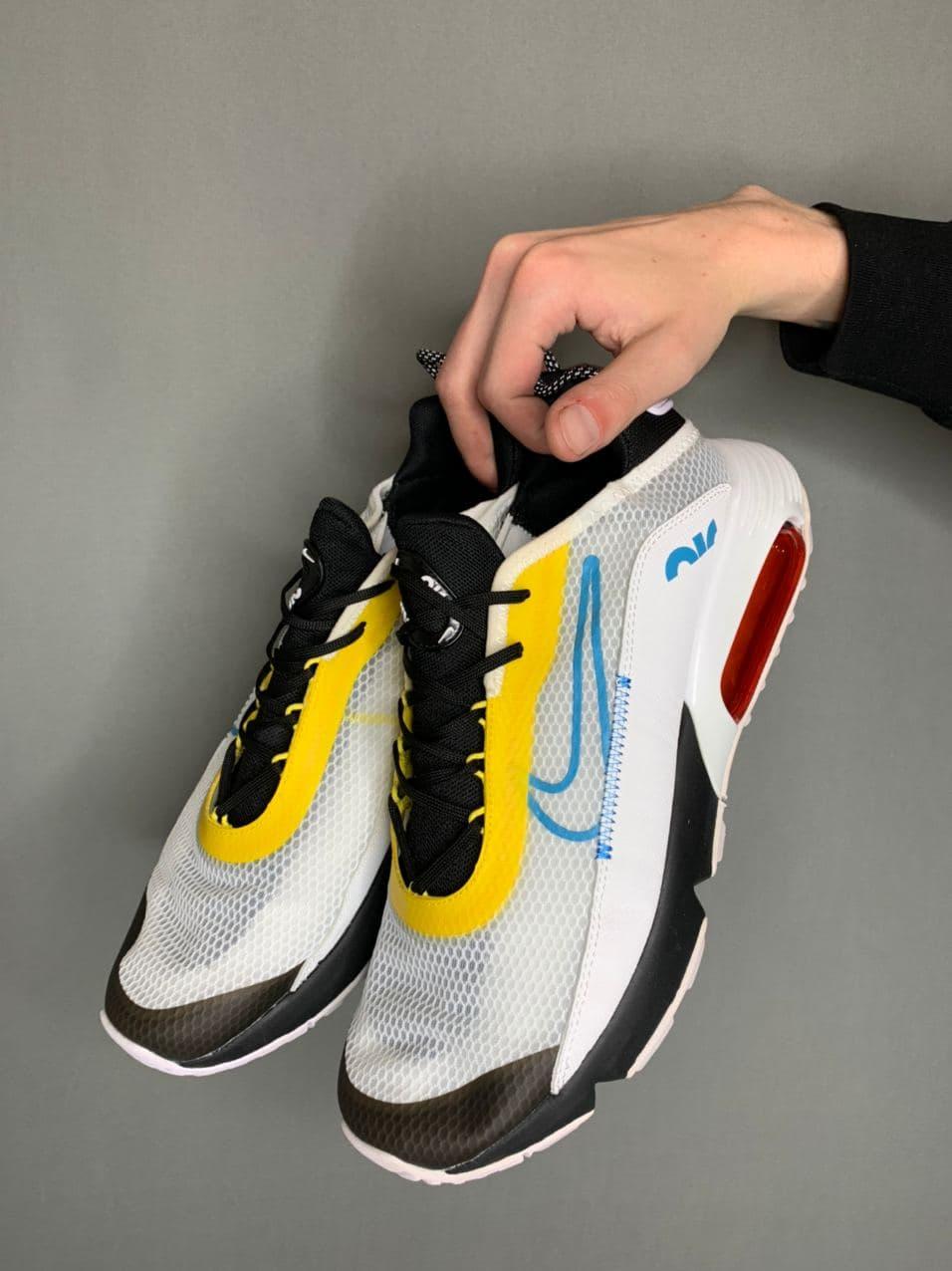 Nike Air Max 2090 White Blue Yellow