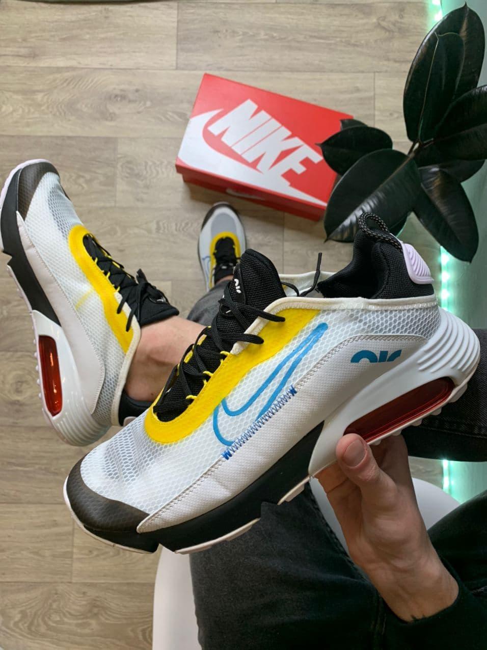 Nike Air Max 2090 White Blue Yellow