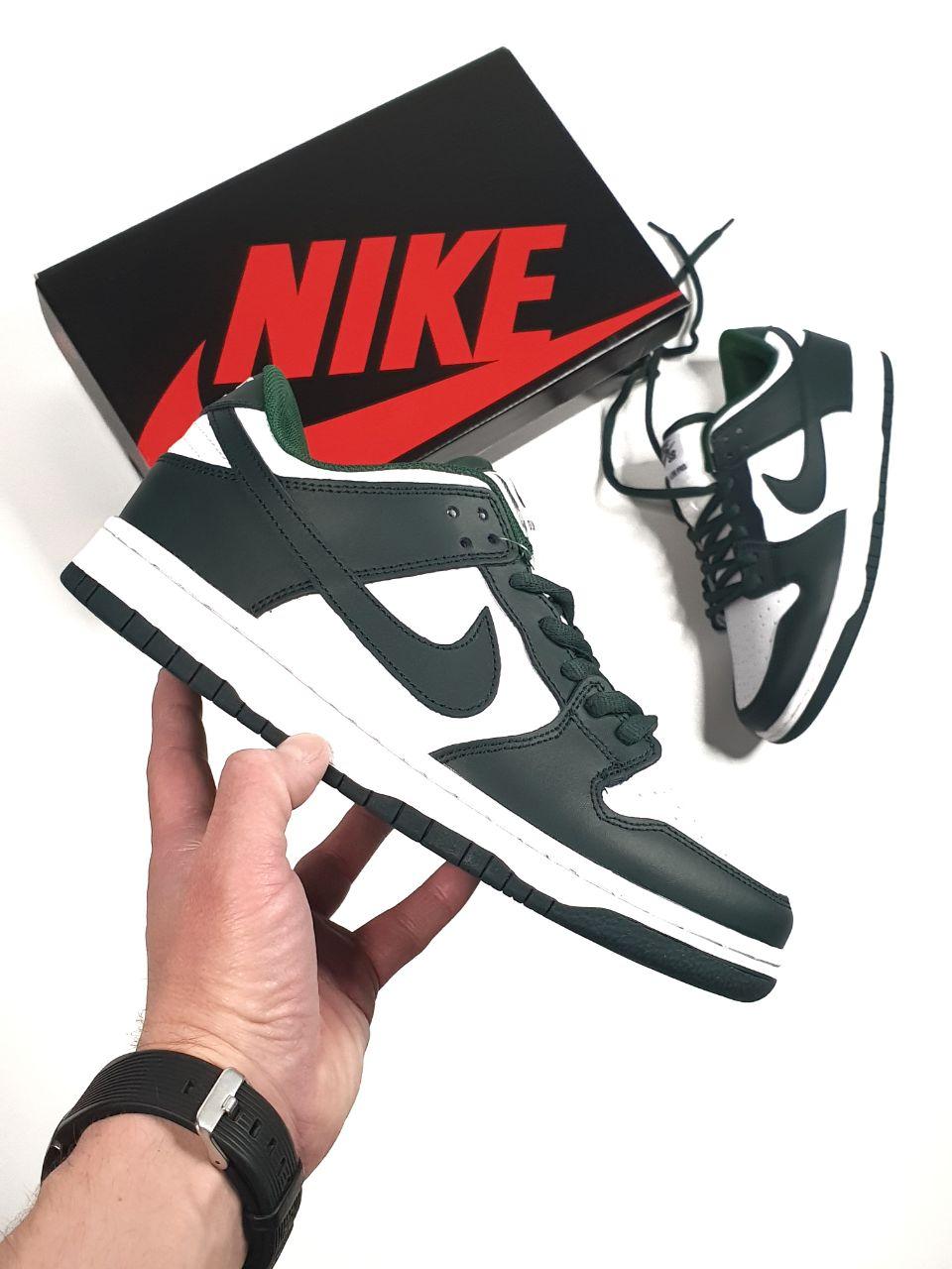 Nike SB Dunk Low Dark Green White