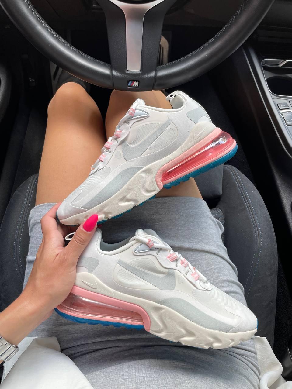 Nike Air Max 270 React Grey Pink