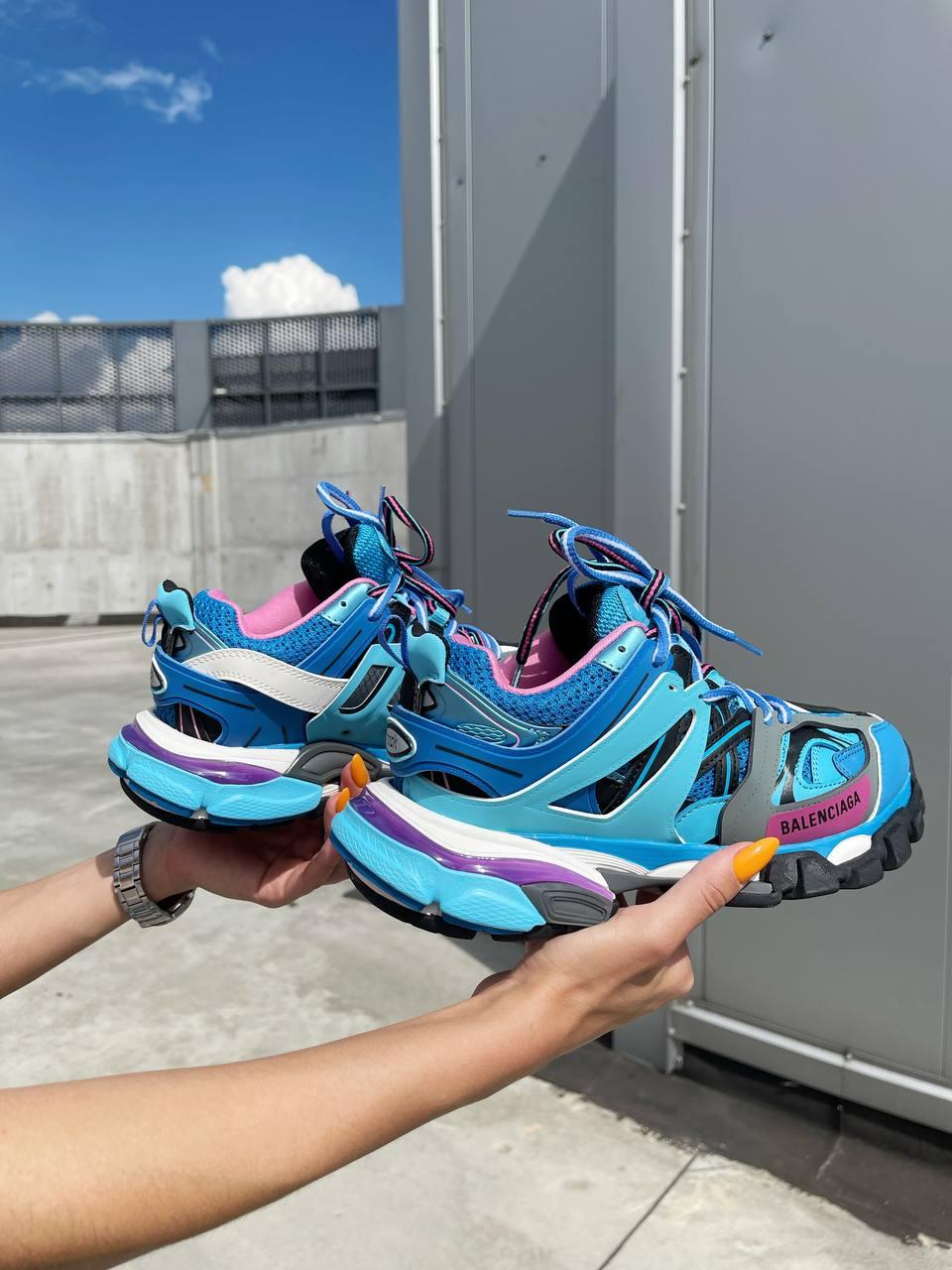 Balenciaga Track Blue Pink 3