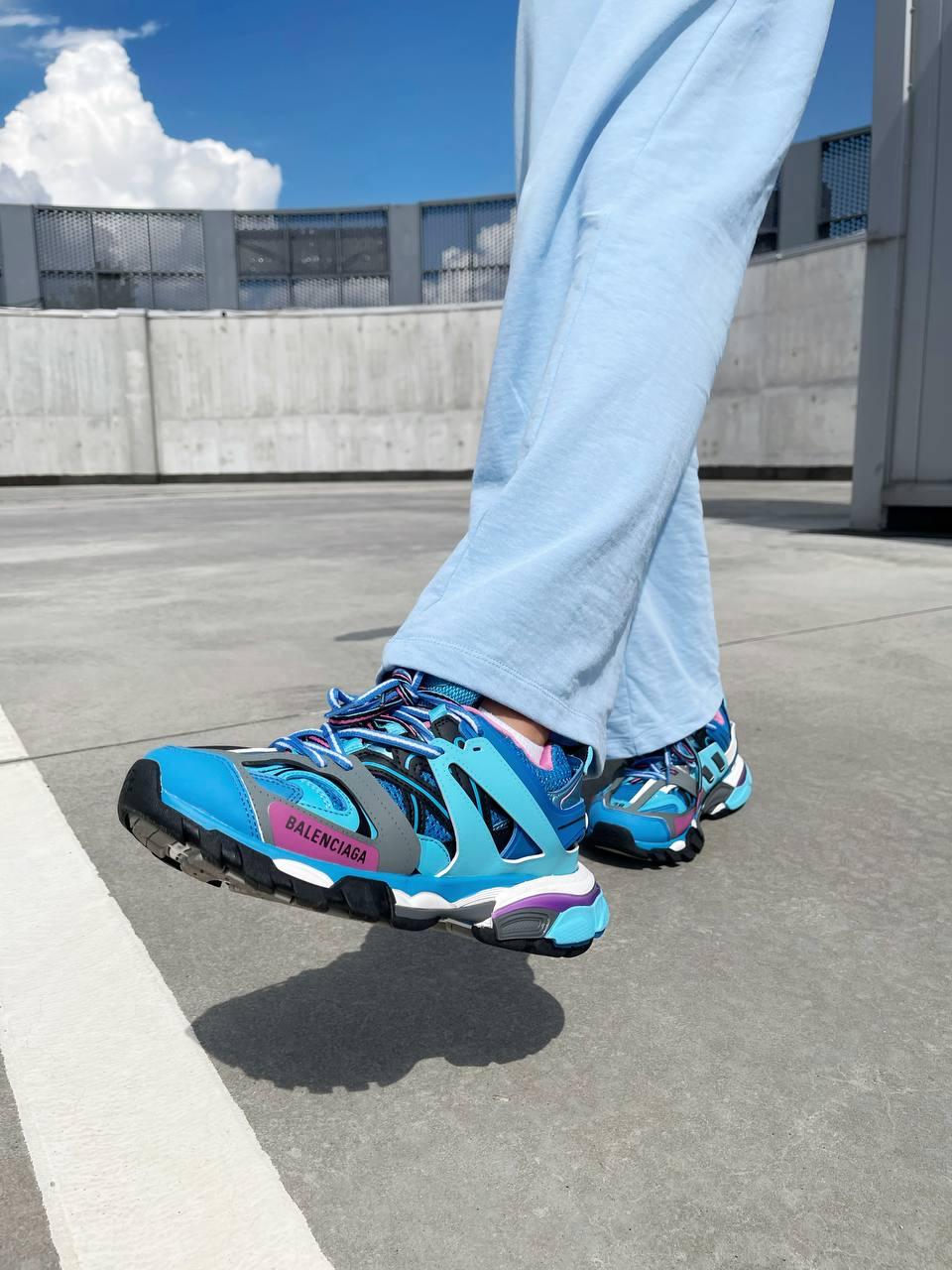 Balenciaga Track Blue Pink 3