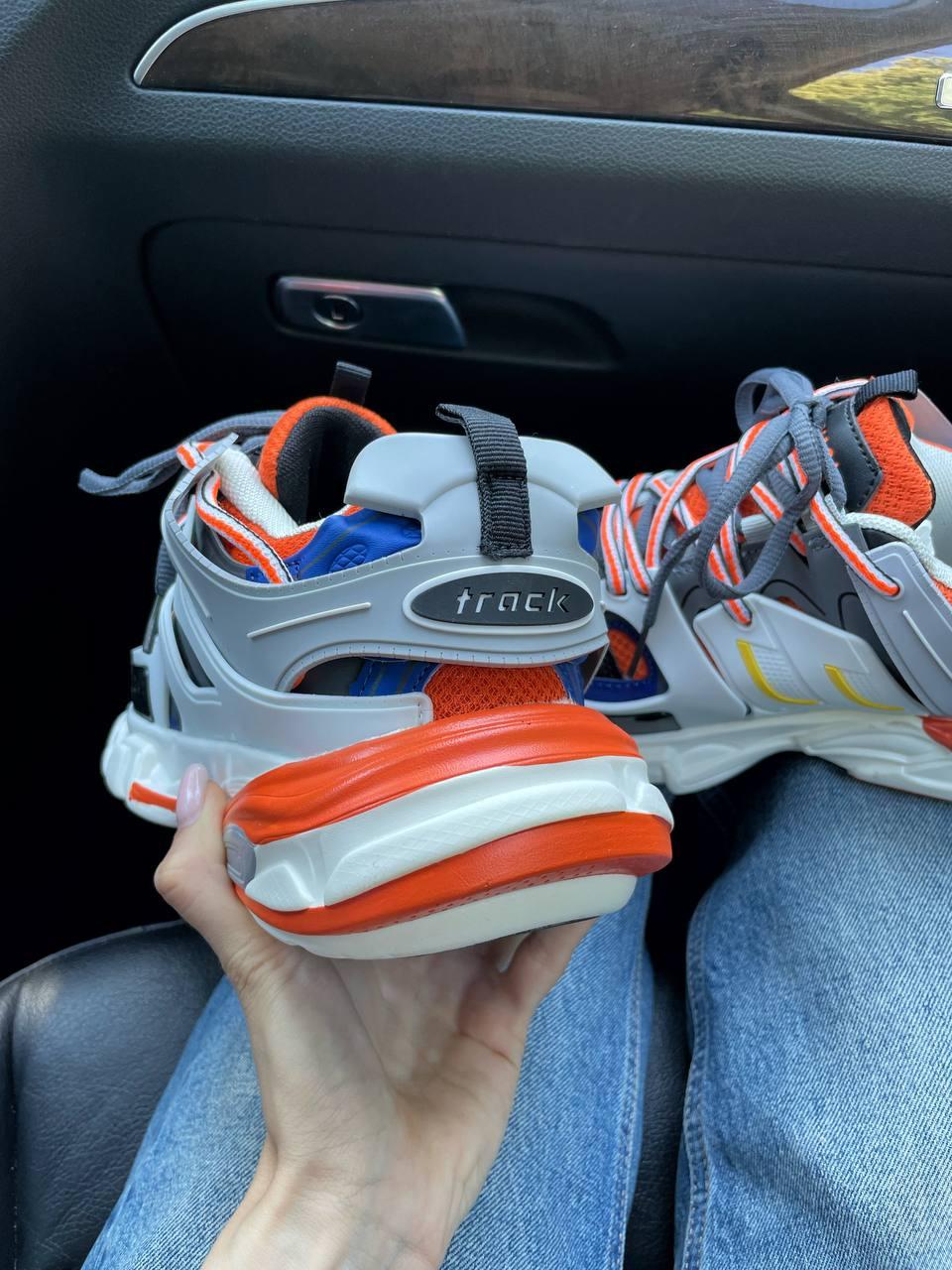 Balenciaga Track Orange Blue