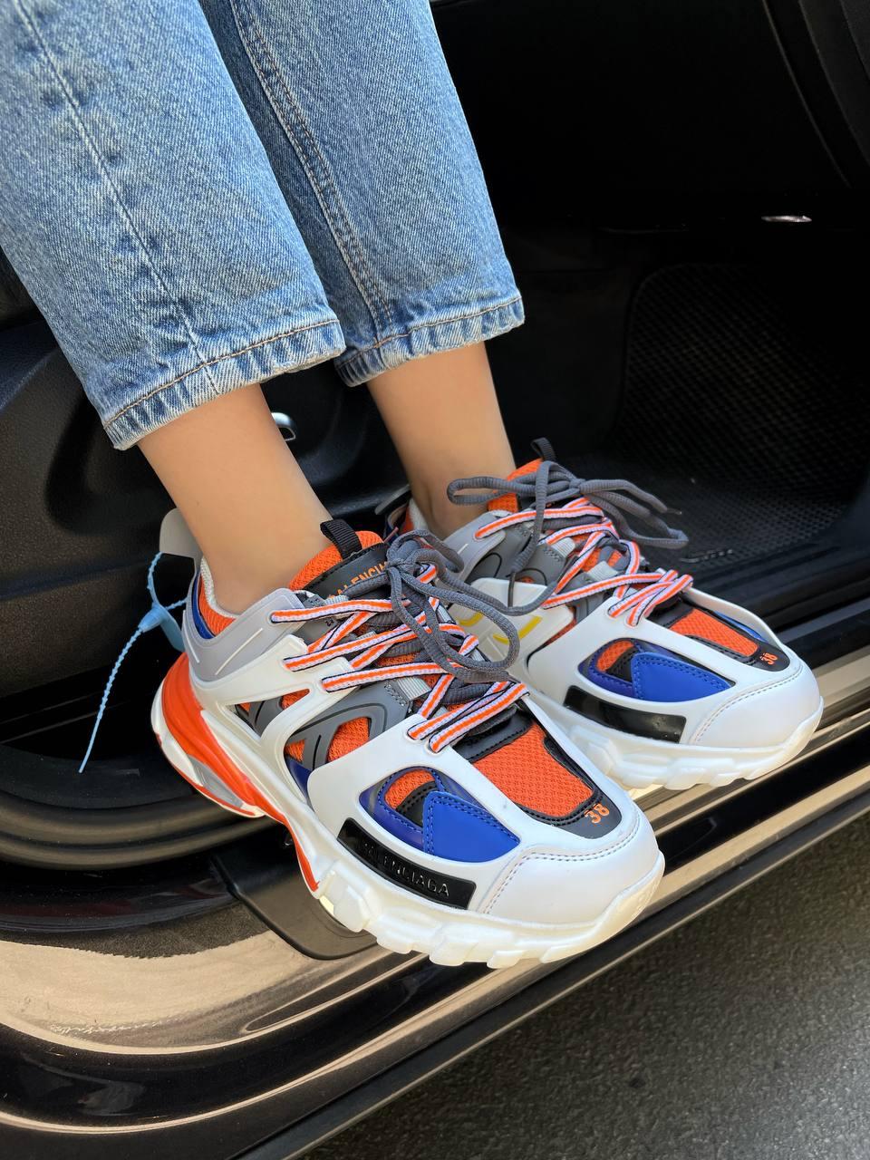 Balenciaga Track Orange Blue