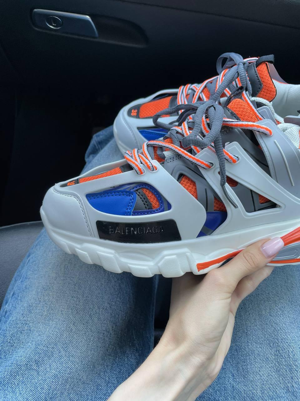 Balenciaga Track Orange Blue