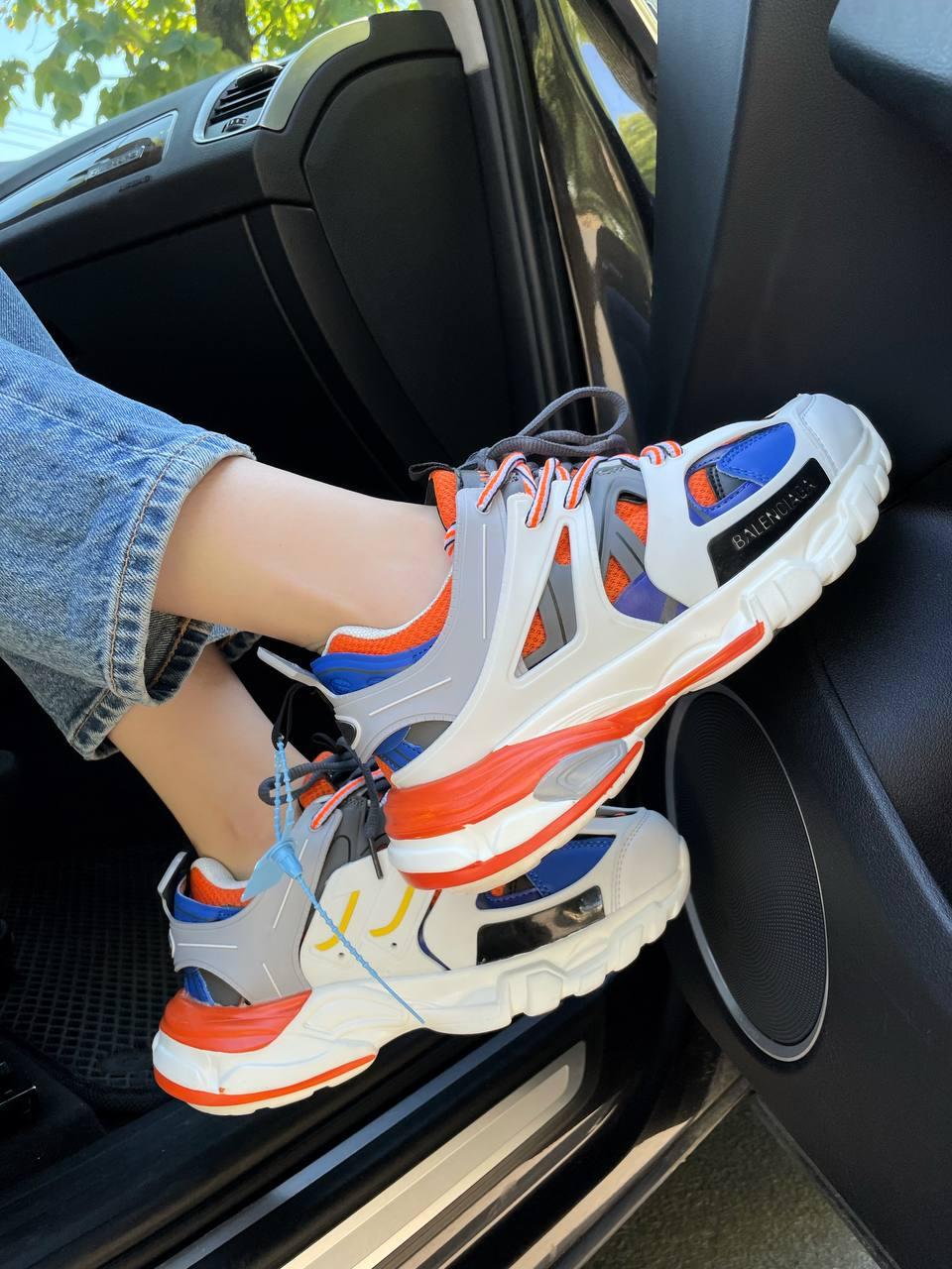 Balenciaga Track Orange Blue