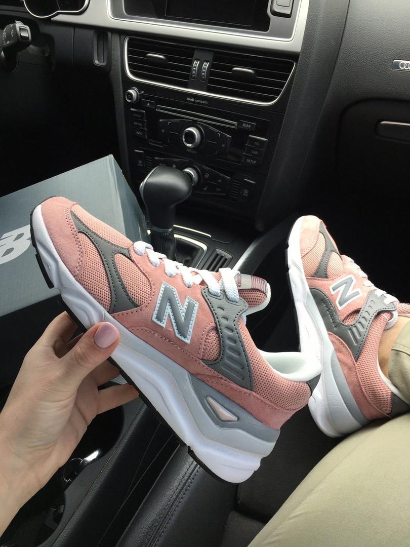 New Balance X-90 Pink Grey White