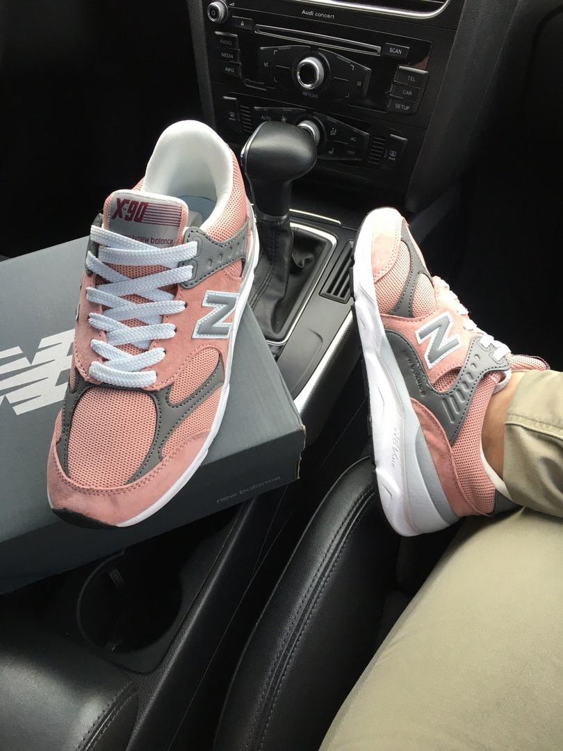 New Balance X-90 Pink Grey White