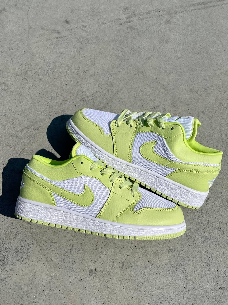 Nike Air Jordan Retro 1 Low Lime Light