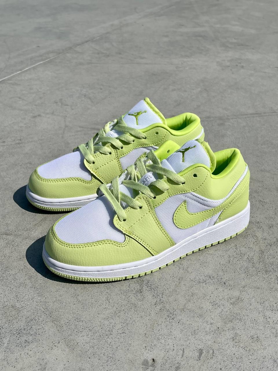 Nike Air Jordan Retro 1 Low Lime Light