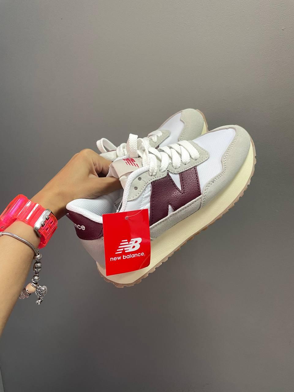 New Balance 237 Red Grey