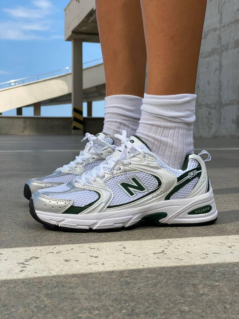 New Balance 530 Green Silver Premium