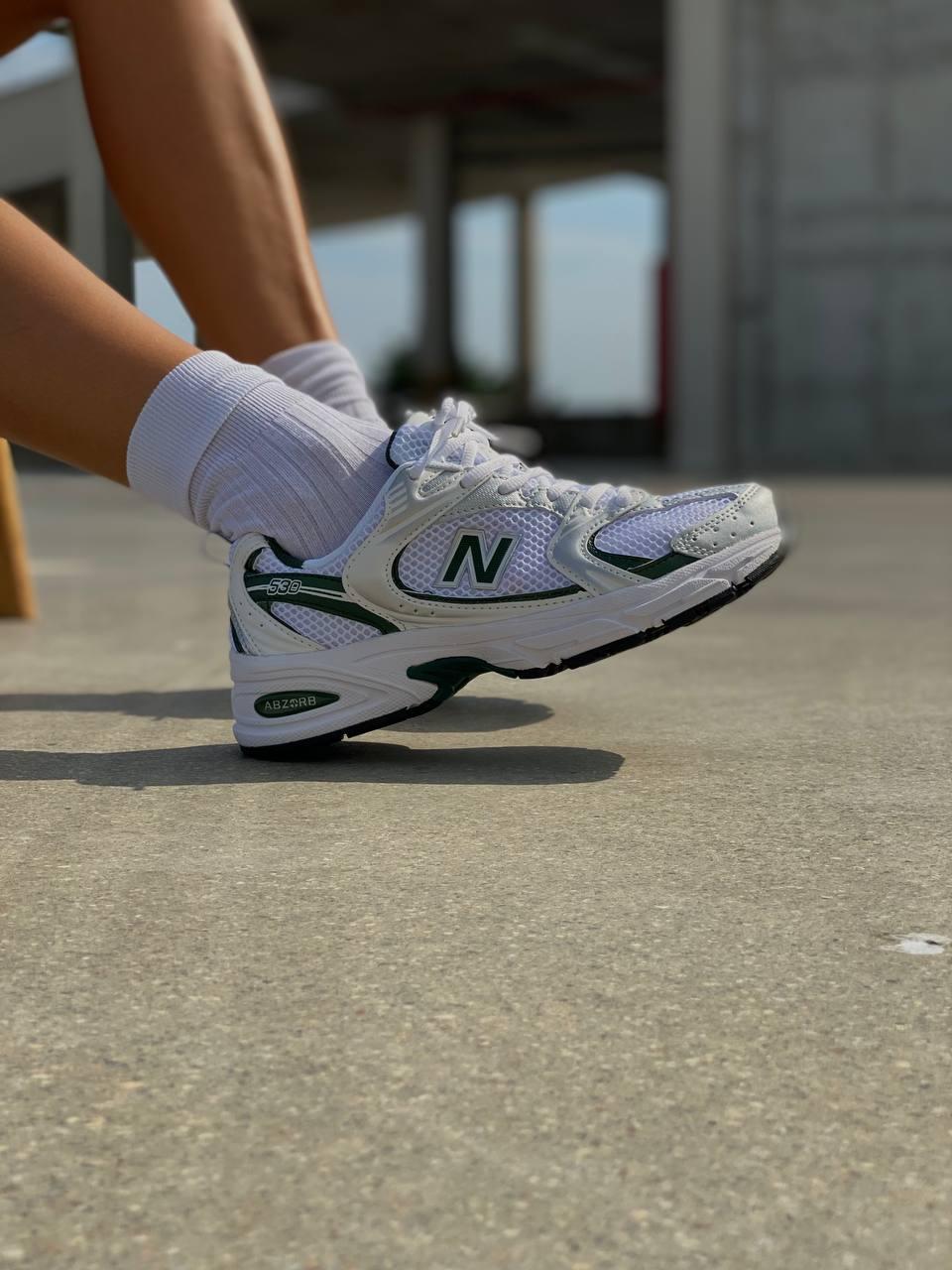 New Balance 530 Green Silver Premium