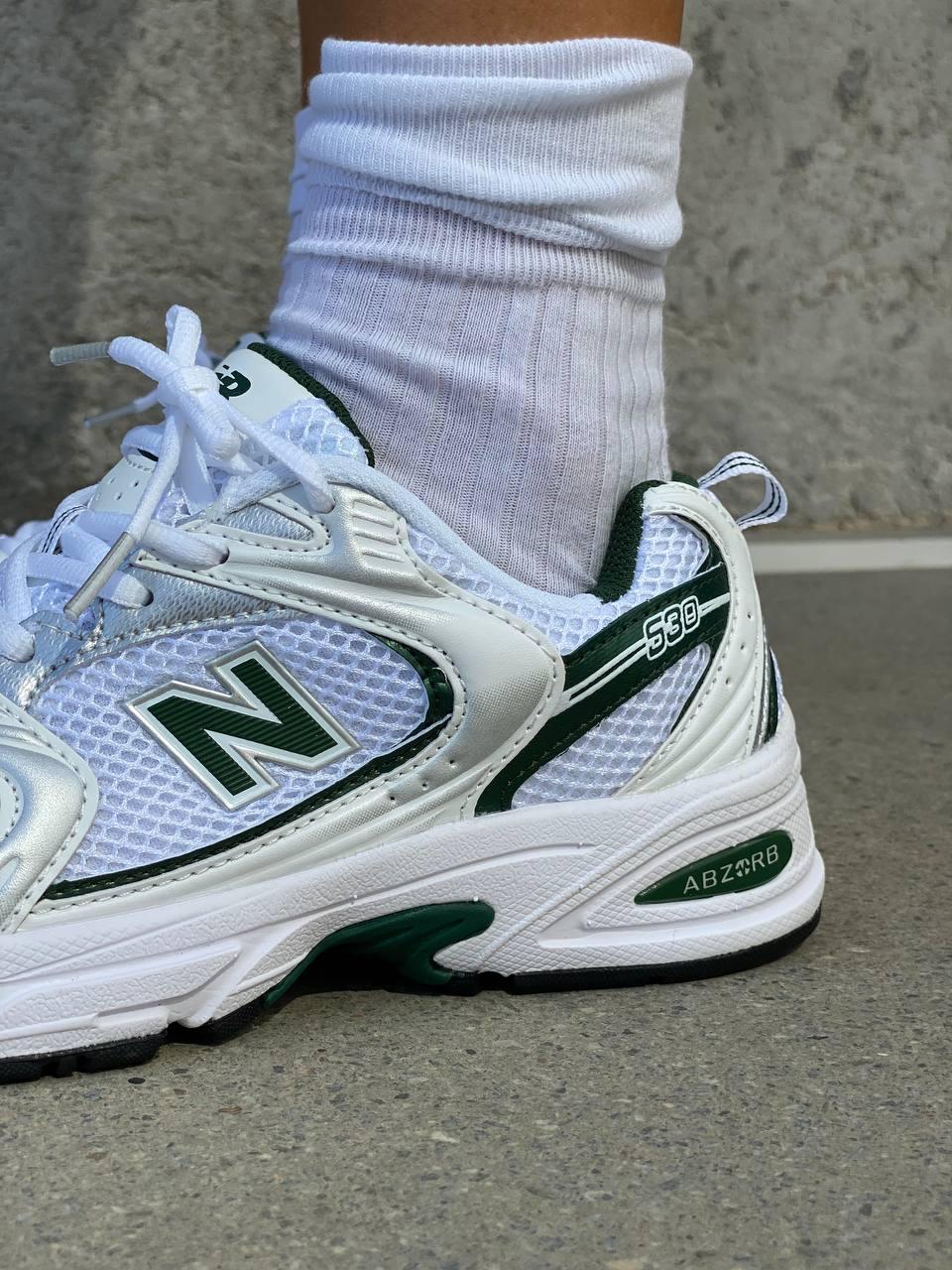 New Balance 530 Green Silver Premium