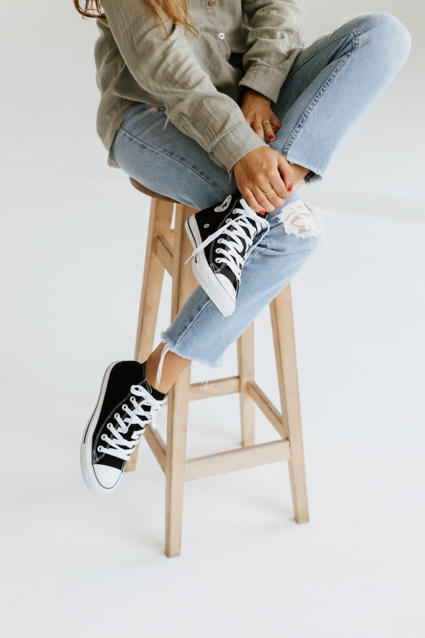 Converse Classic Black High
