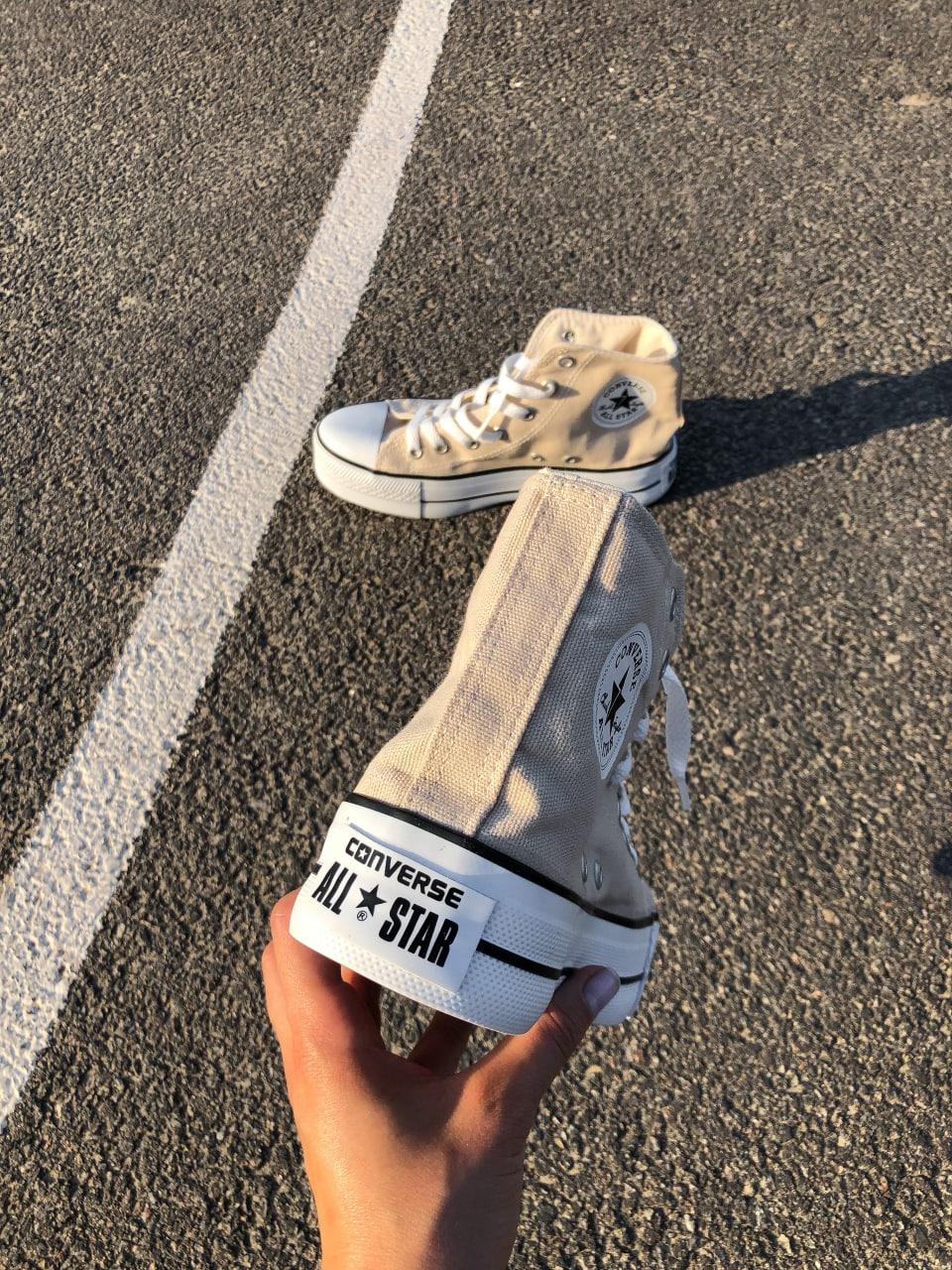 Converse Lift Cream Beige