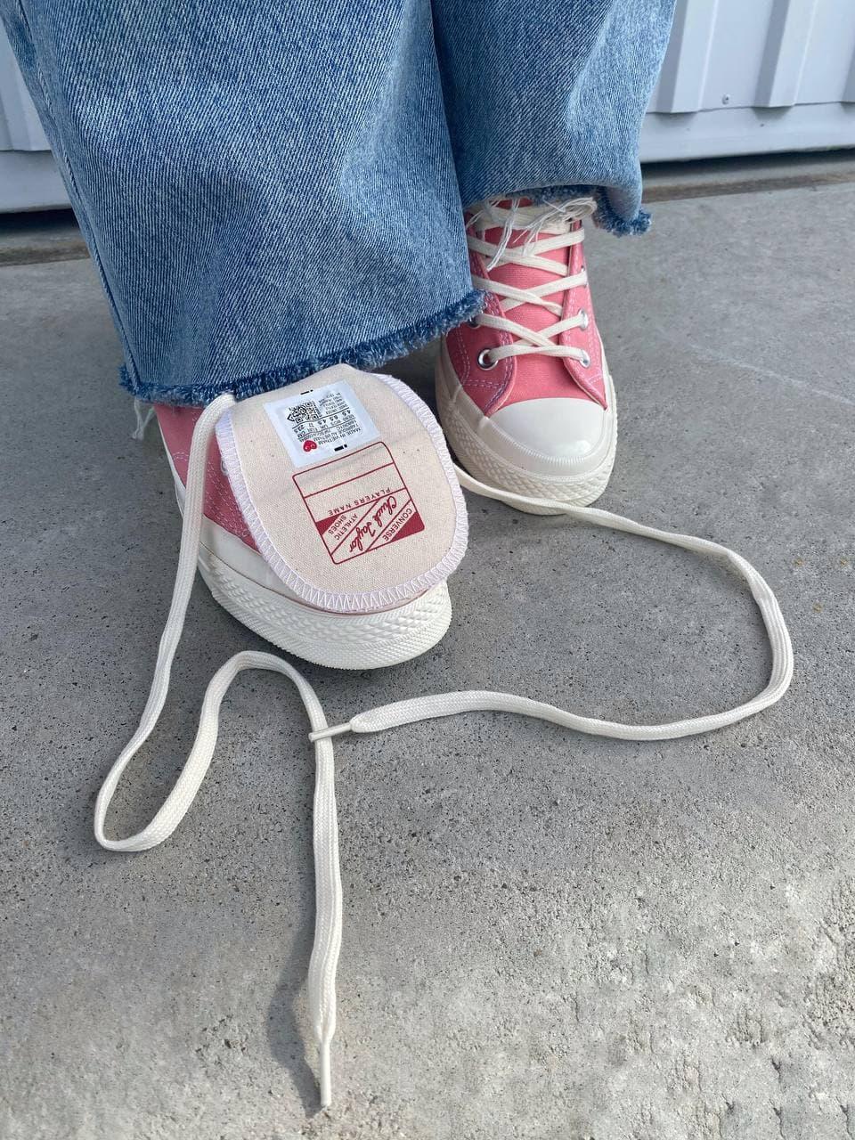 Converse CDG High Pink