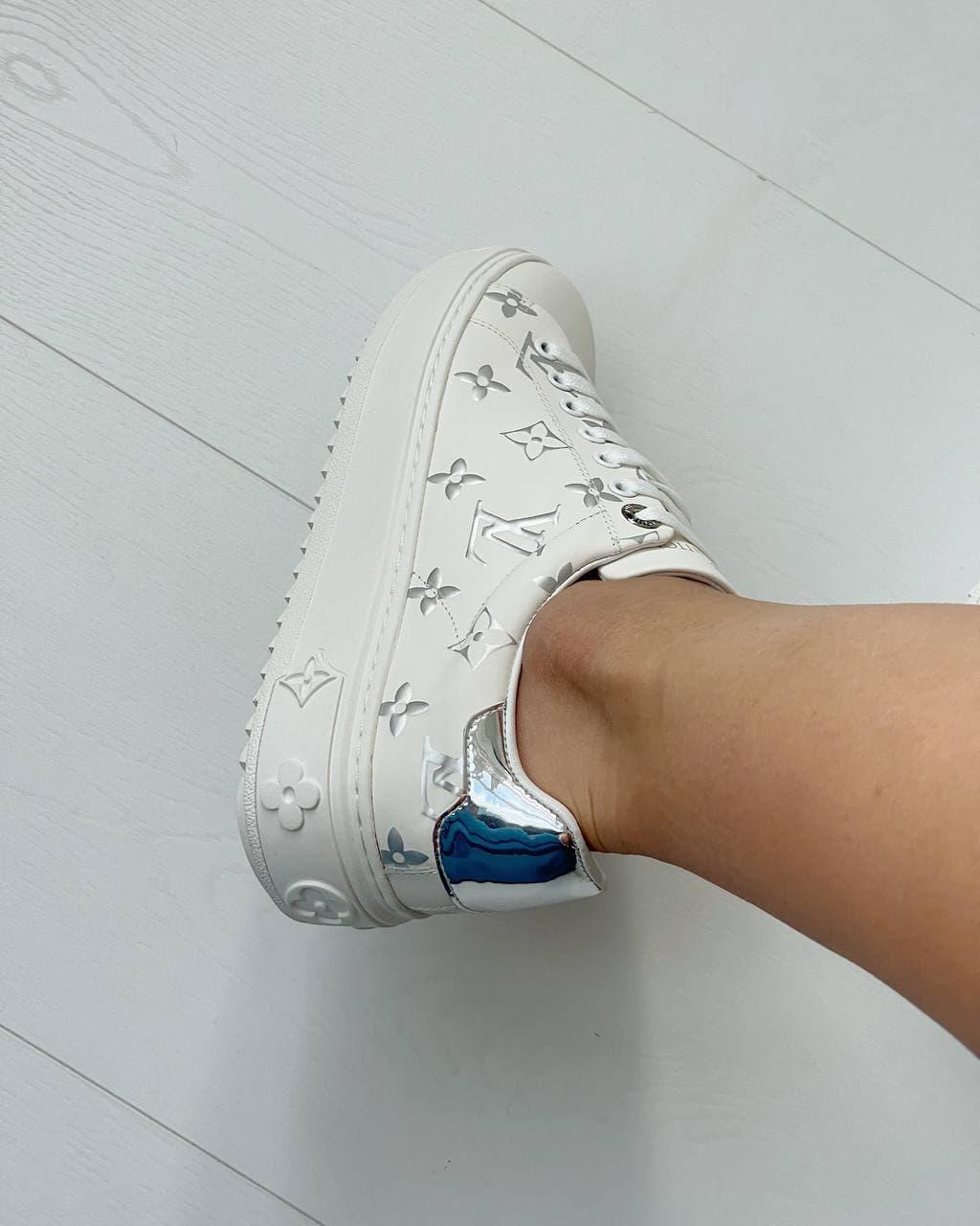 Louis Vuitton White Silver