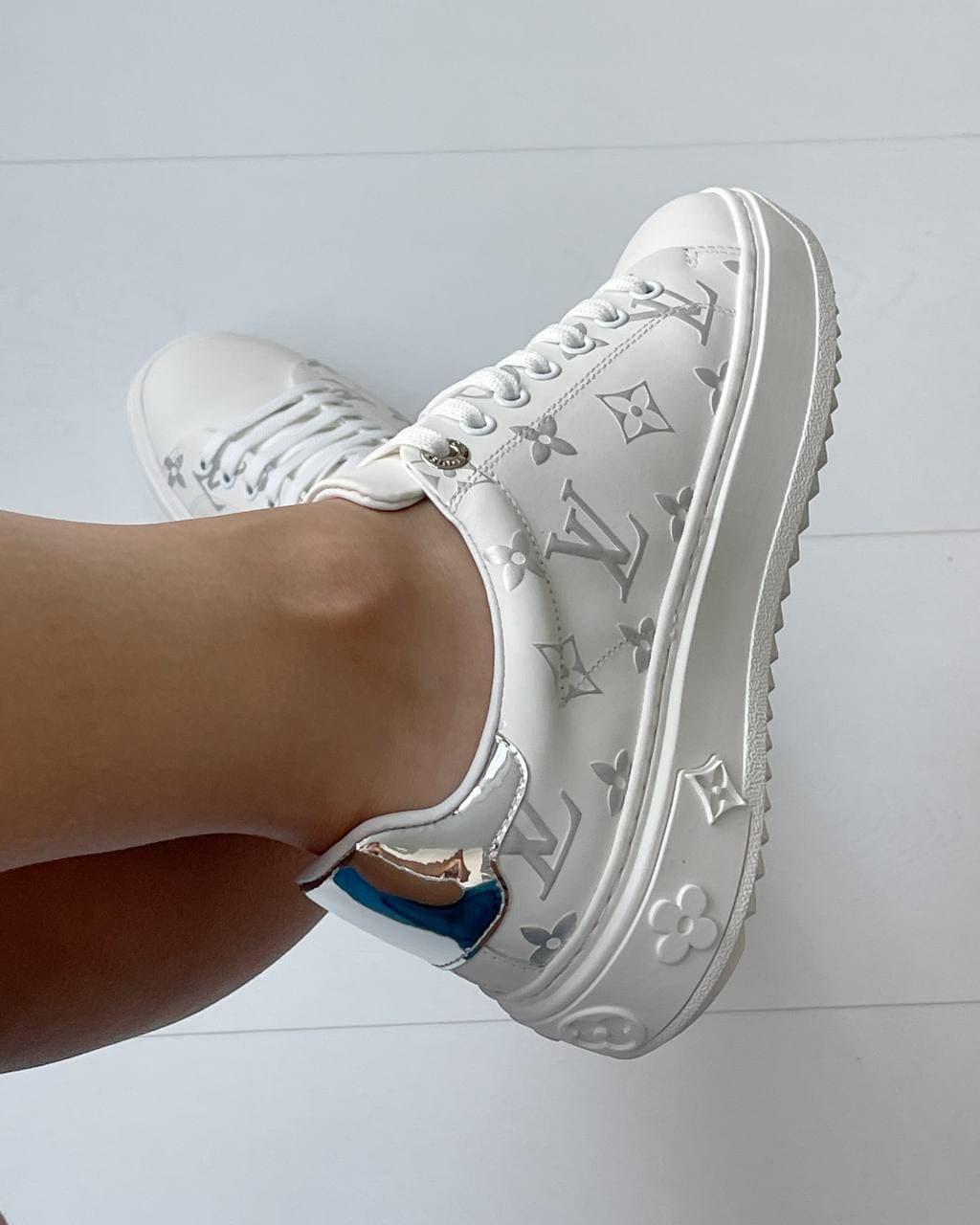 Louis Vuitton White Silver