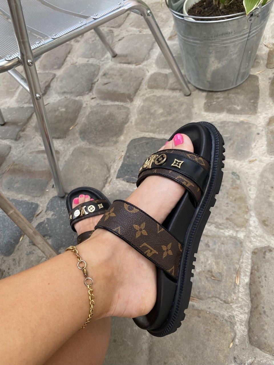 Louis Vuitton Dark Brown Black 2