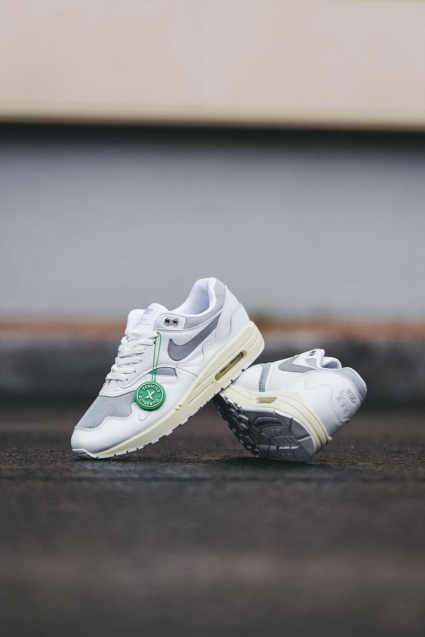 Nike Air Max 1 Patta White