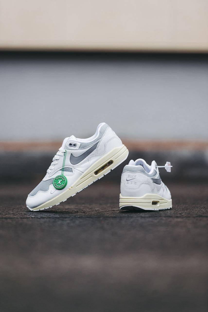 Nike Air Max 1 Patta White