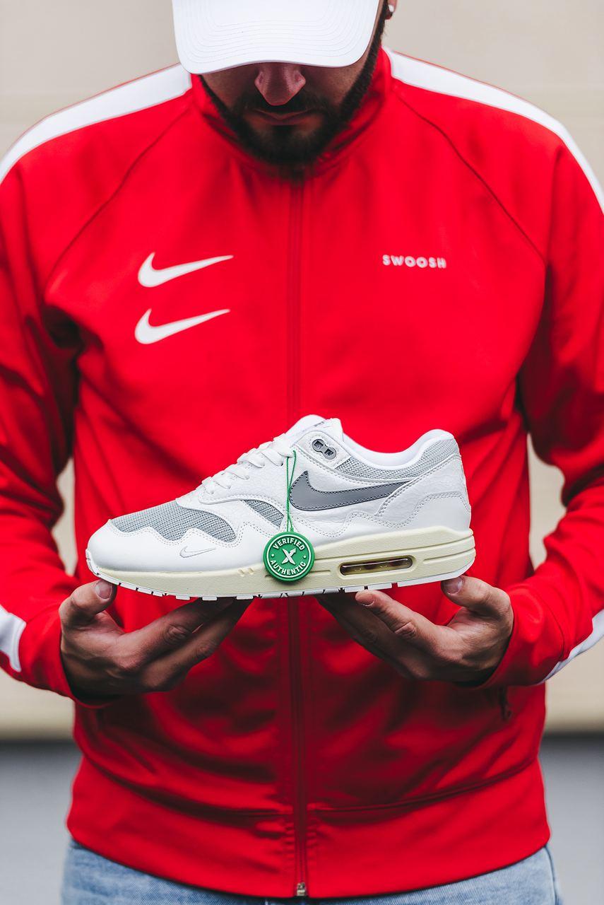 Nike Air Max 1 Patta White