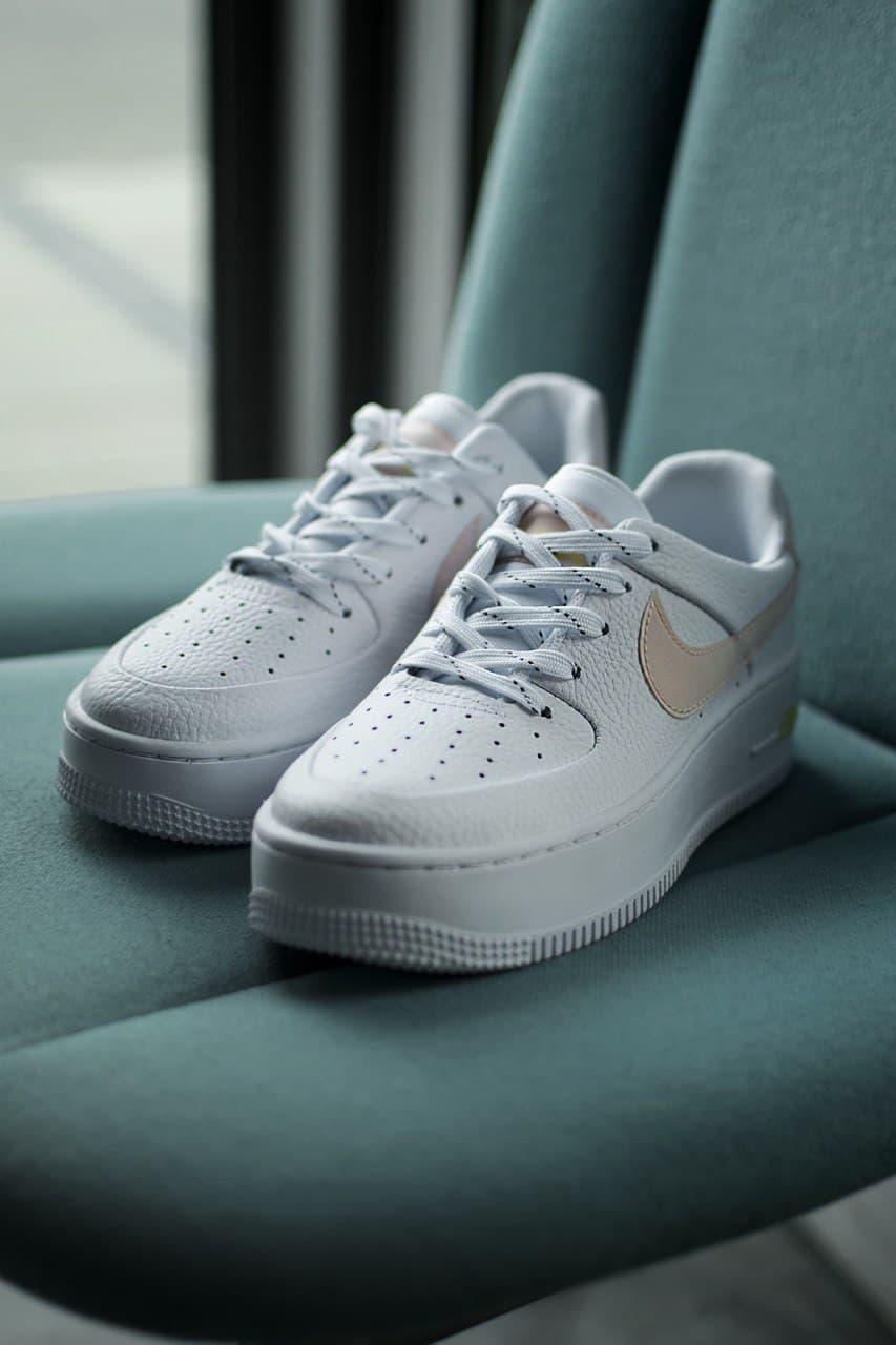 Nike Air Force Low White Orange 2.0